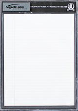 Lakers Shaquille O'Neal 8x10 Training Notes Handwriting Sample BAS Slabbed 4