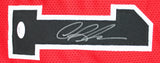 Dennis Rodman Authentic Signed Red Pro Style Jersey Autographed JSA Witness
