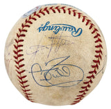 (7) Delgado, Gant, Fielder, Arias, Bush +2 Signed OAL Baseball BAS #AB76889