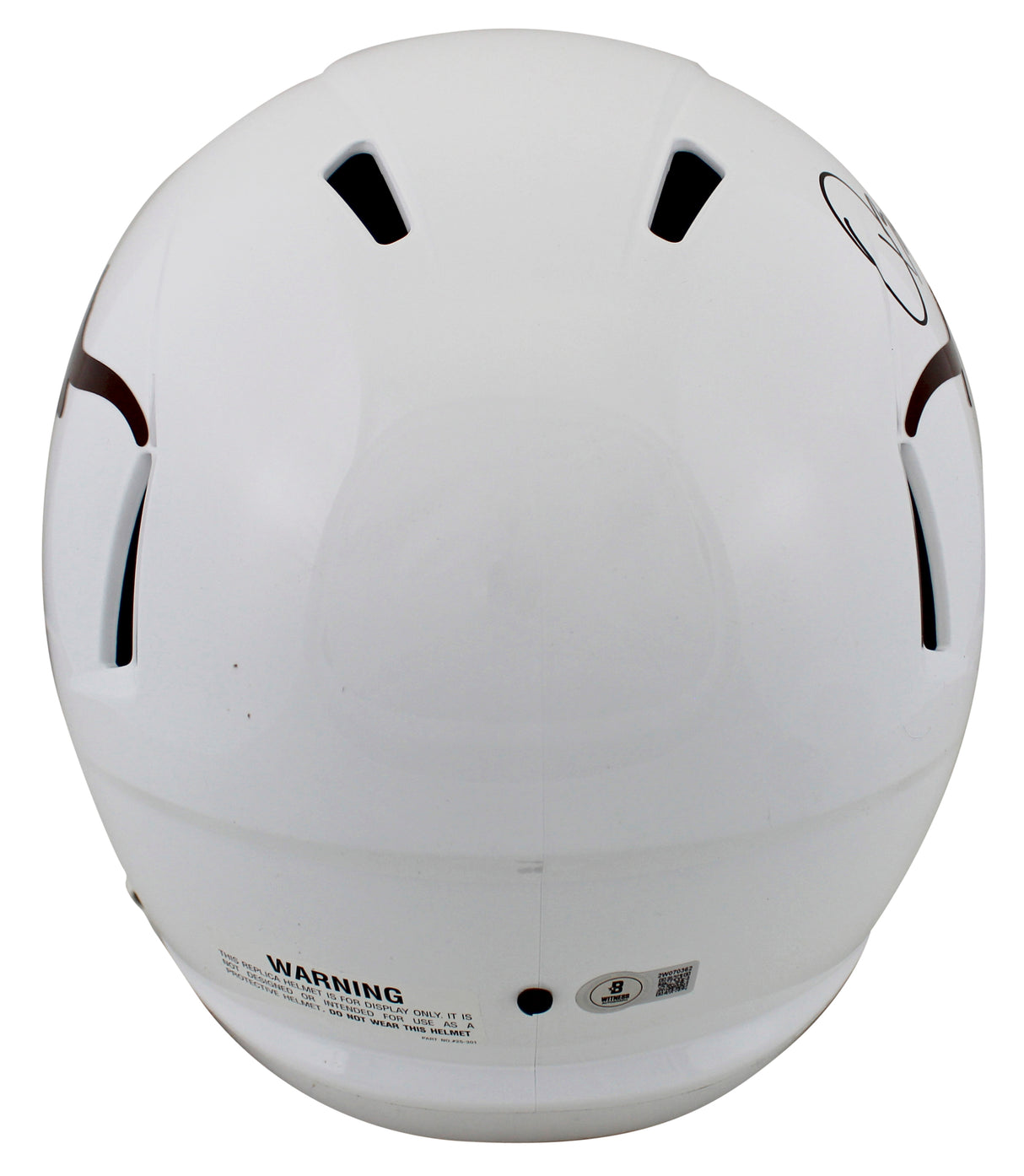 Texas Quinn Ewers Signed Full Size Speed Rep Helmet W/ Case BAS Witnessed