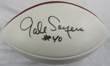 Gale Sayers Signed Auto Wilson Football JSA CL29208