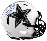 Cowboys Tony Dorsett "HOF 94" Signed Lunar Full Size Speed Proline Helmet JSA W