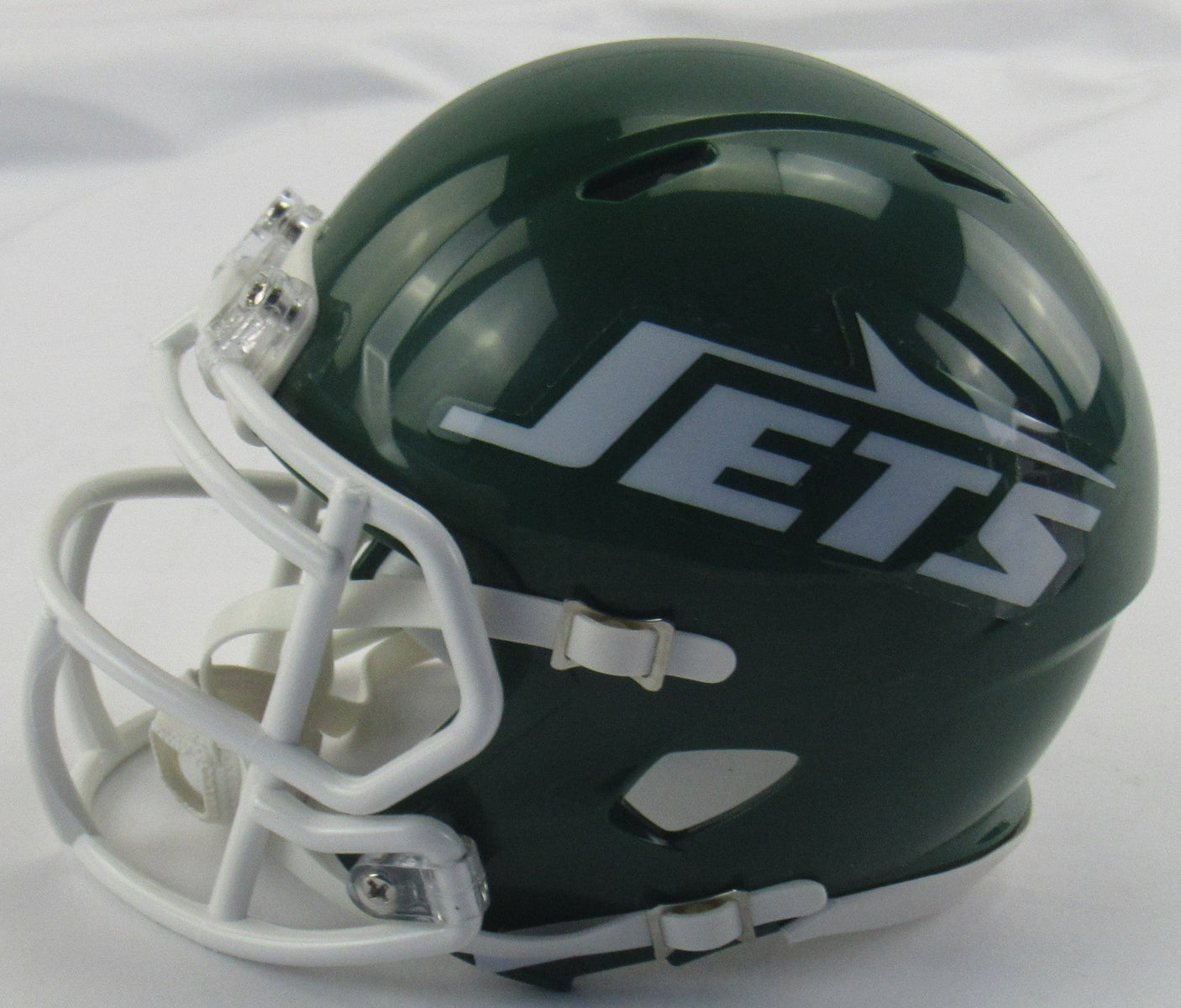 Joe Klecko Signed Auto Replica Jets Mini Helmet JSA WB635558