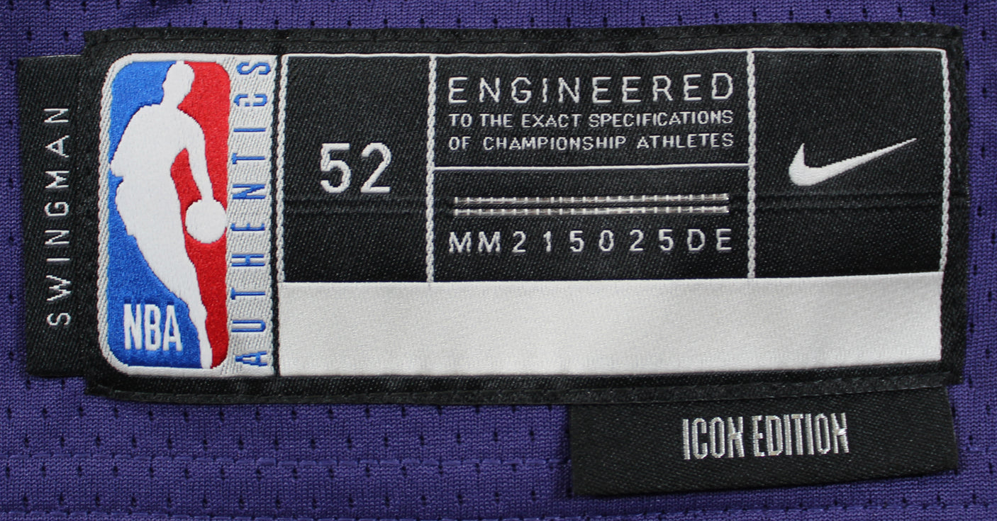 Suns Kevin Durant Authentic Signed Purple Nike Icon Edition Jersey BAS Witnessed