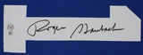 Roger Staubach Authentic Signed Blue Throwback Pro Style Jersey BAS Witnessed