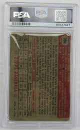 Ralph Houk Signed Encapsulated Topps Baseball Card PSA/DNA