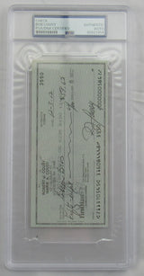 Bob Cousy Signed Encapsulated Check PSA/DNA