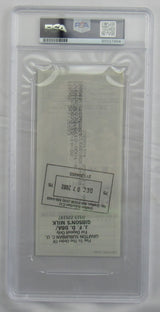 Bob Cousy Signed Encapsulated Check PSA/DNA