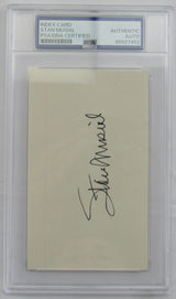 Stan Musial Signed Encapsulated Index Card PSA/DNA II