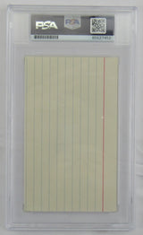 Stan Musial Signed Encapsulated Index Card PSA/DNA II