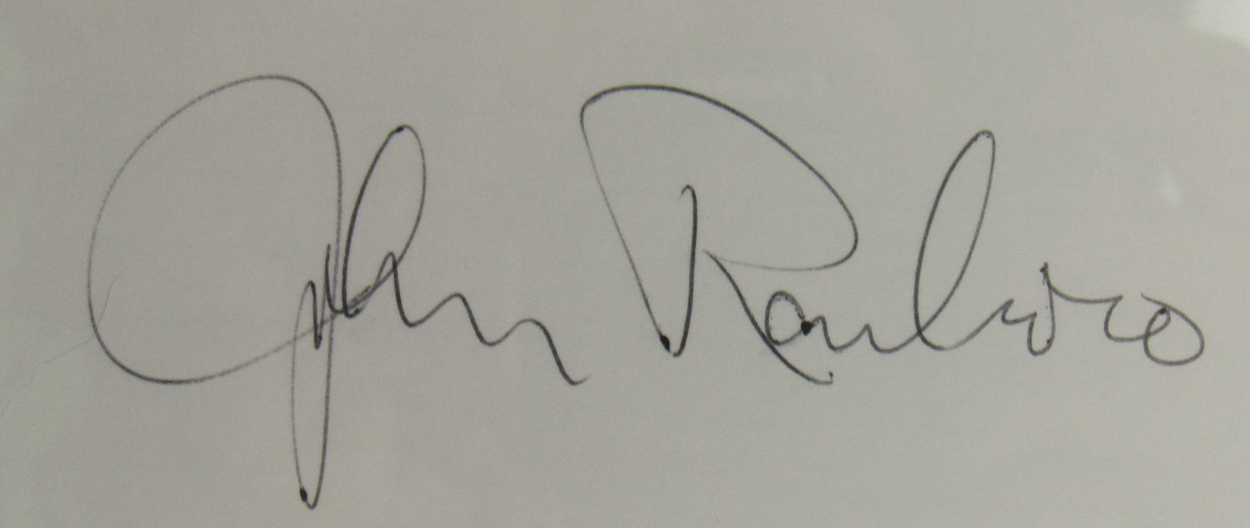 John Roseboro Signed Encapsulated Index Card PSA/DNA