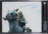 Mark Hamill Star Wars The Empire Strikes Back Signed 8x10 Photo BAS Slabbed
