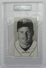 Roger Clemens Signed Encapsulated Print PSA/DNA