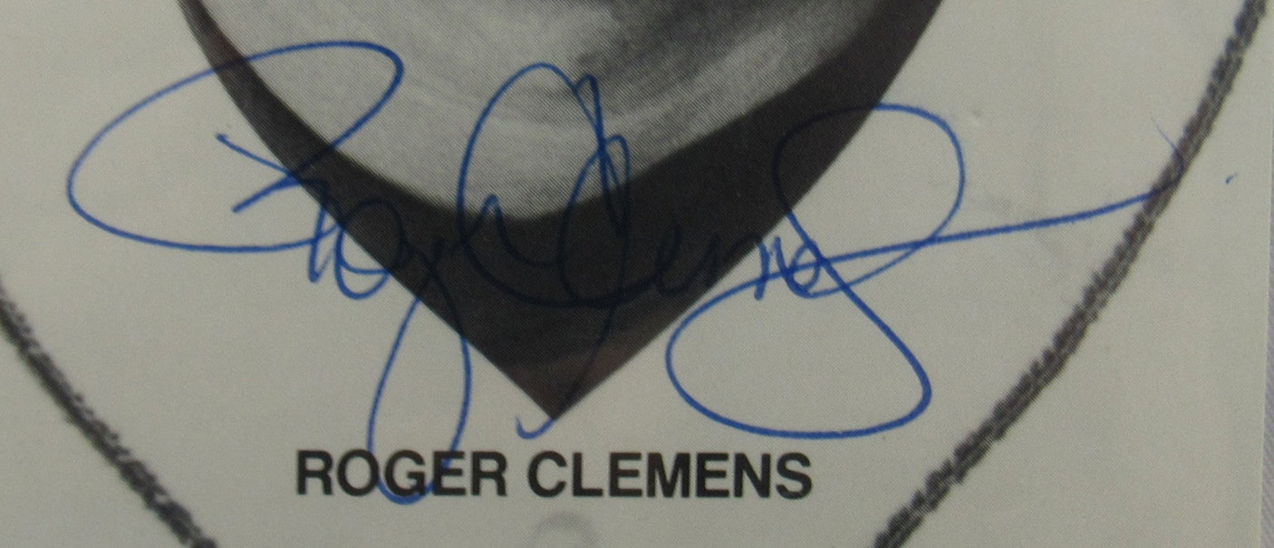 Roger Clemens Signed Encapsulated Print PSA/DNA