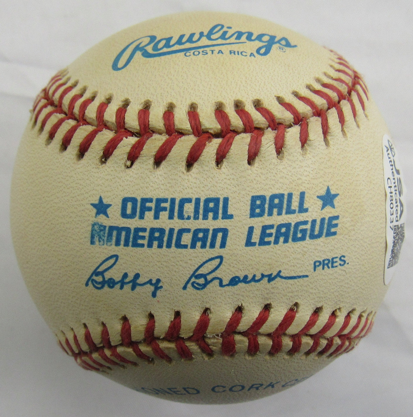 Luis Aparicio Signed Auto Rawlings Baseball JSA CH80337