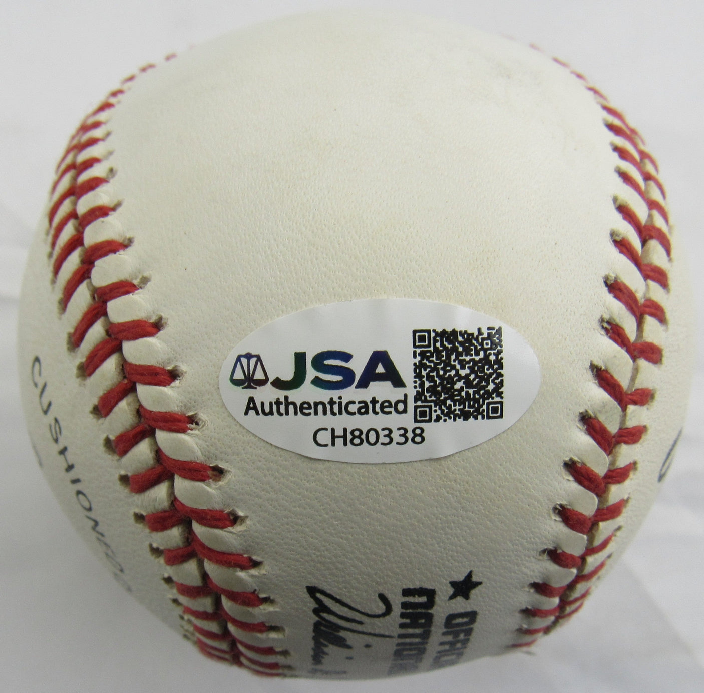 Ernie Banks Signed Auto Rawlings Baseball JSA CH80338