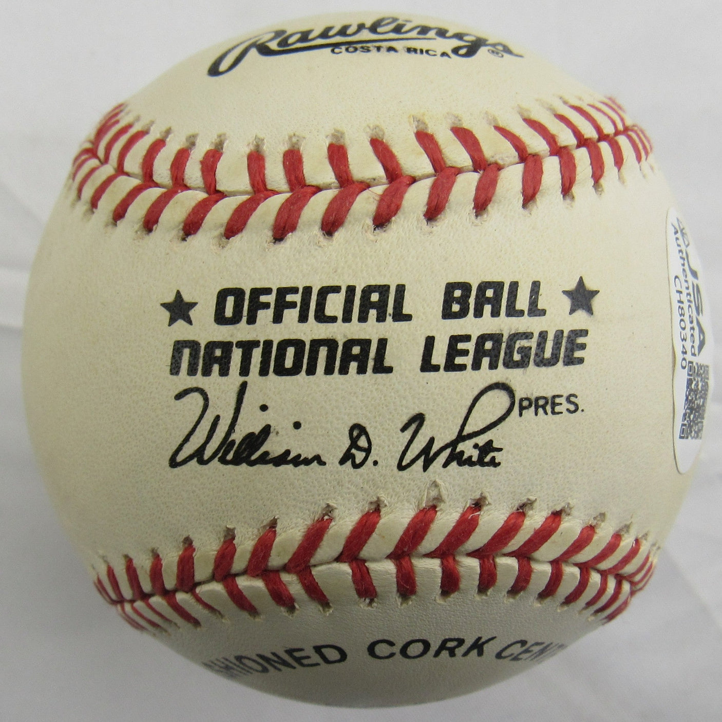 Bob Gibson Signed Auto Rawlings Baseball JSA CH80340
