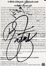 Rickie Fowler Signed 2013 Waste Management Phoenix Open Ticket Stub BAS #BK12644