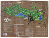 Phil Mickelson Authentic Signed Waste Management Phoenix Open Map BAS #BK12635