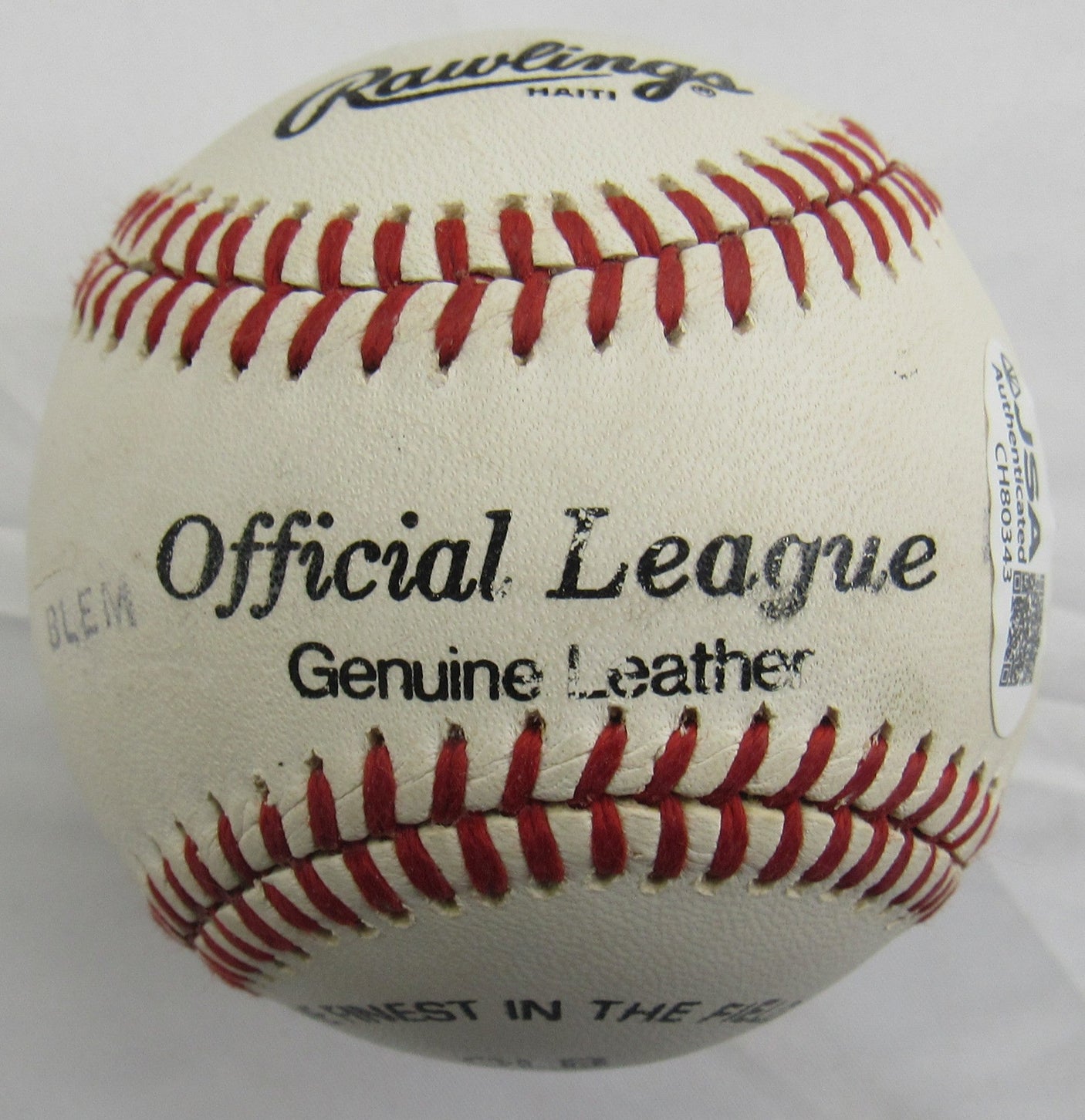 Tony Gwynn Signed Auto Rawlings Baseball JSA CH80343