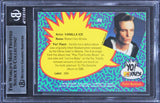 Vanilla Ice Signed 1991 Pro Set Yo! MTV Raps Complete Series #92 Card BAS Slab