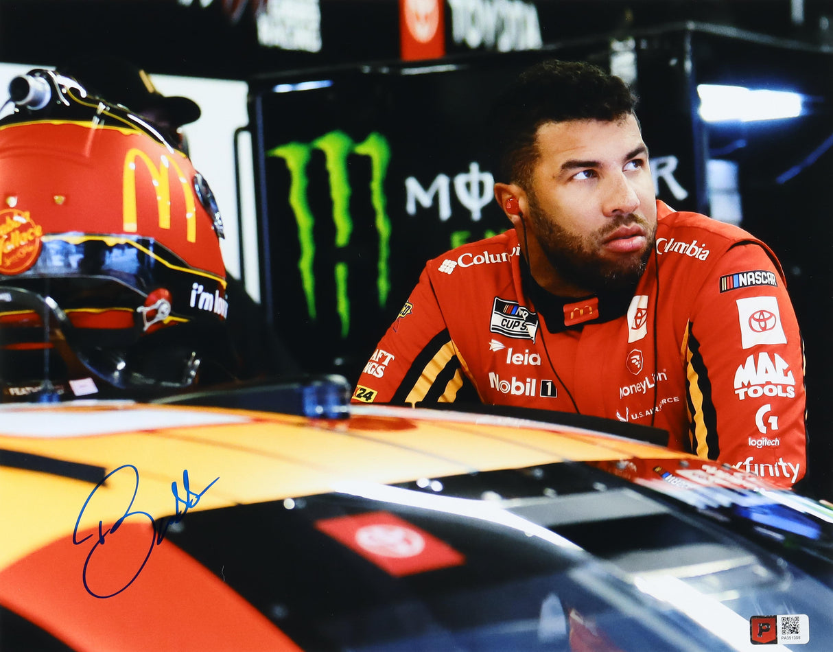 Bubba Wallace McDonalds Signed 11x14 Photo (PA)