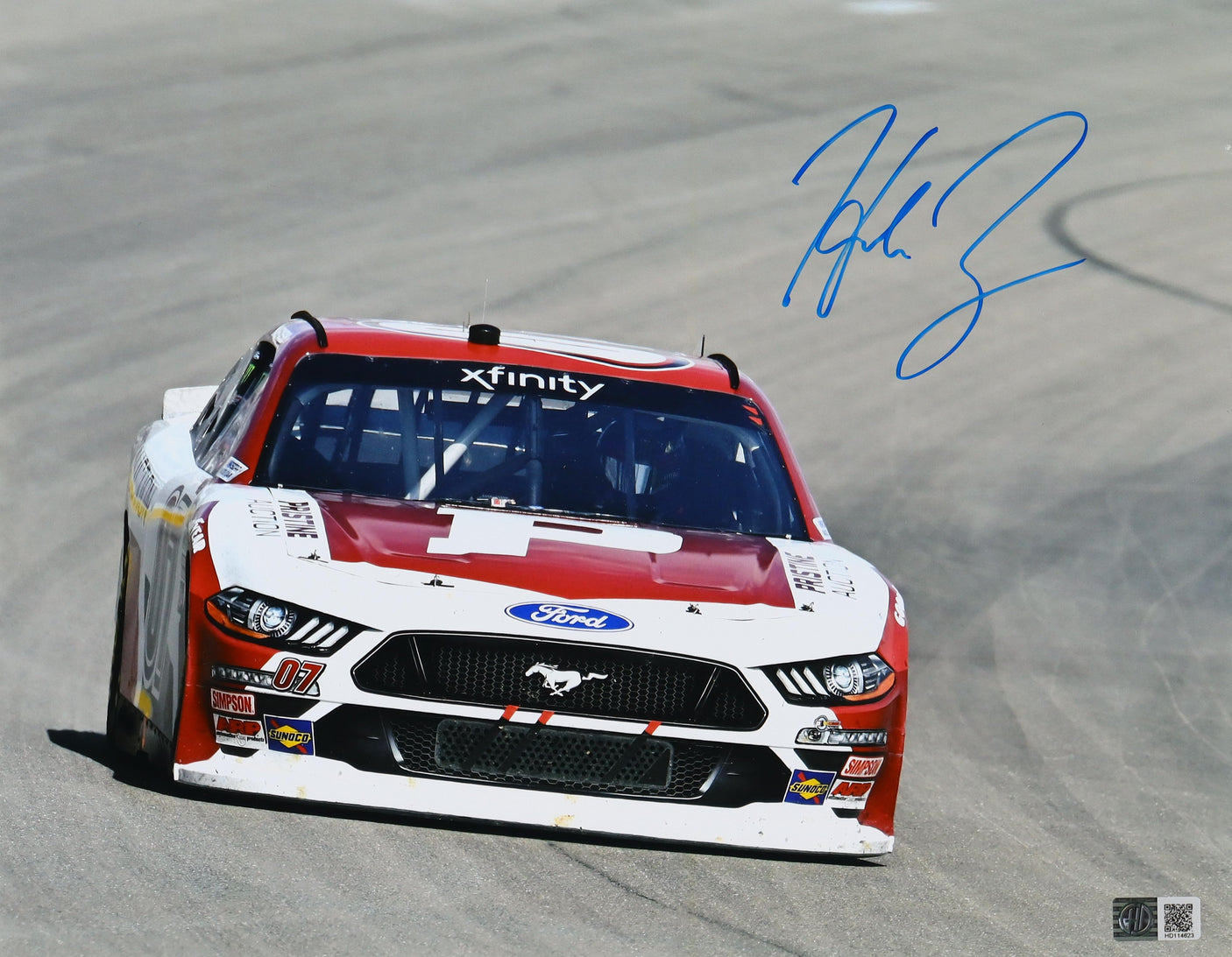 Hailie Deegan Signed 11x14 Photo – Xfinity Series Debut (Deegan COA)