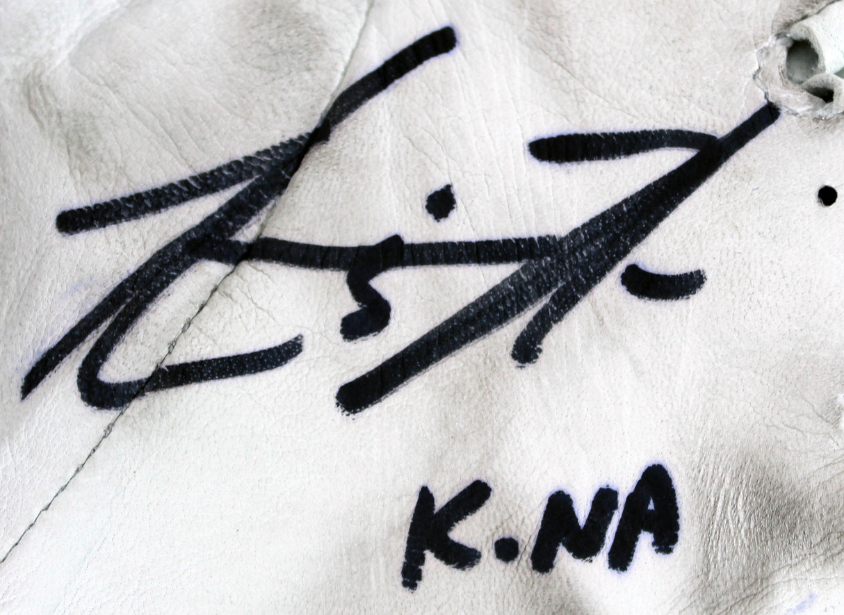 Kevin Na "K-Na" Authentic Signed Match Worn White Titleist Glove BAS #BJ19877