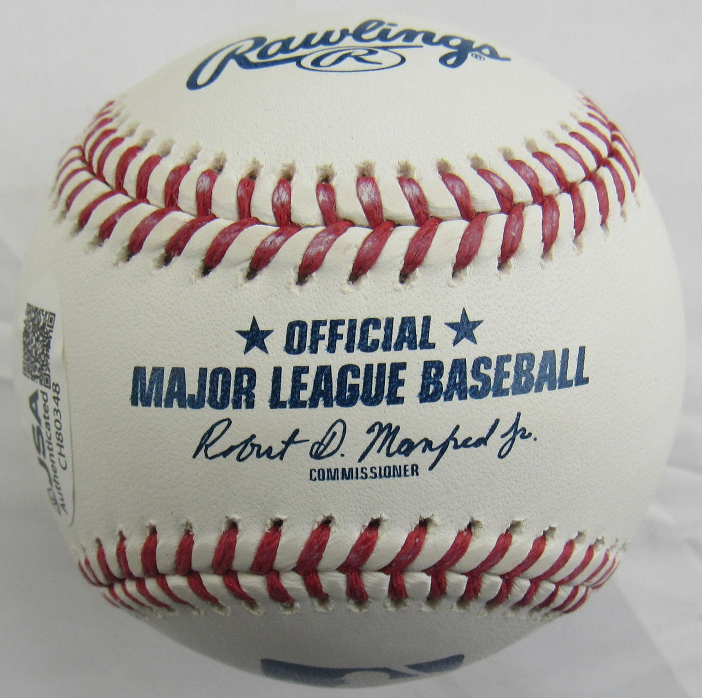 Max Fried Signed Auto Rawlings Baseball JSA CH80348