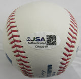 Max Fried Signed Auto Rawlings Baseball JSA CH80349