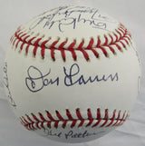 New York Yankees Multi Signed Rawlings Auto Baseball w/21 Signatures - Don Larsen, Bucky Dent