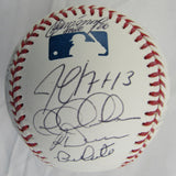 New York Yankees Multi Signed Rawlings Auto Baseball w/21 Signatures - Don Larsen, Bucky Dent