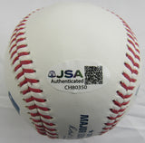 Max Fried Signed Auto Rawlings Baseball JSA CH80350