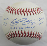 Cody Bellinger Signed Auto Rawlings Baseball JSA CH80351