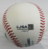 Giancarlo Stanton Signed Auto Rawlings Baseball JSA CH80353