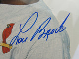 Lou Brock Signed Auto Autograph 8x10 Photo JSA AX04680