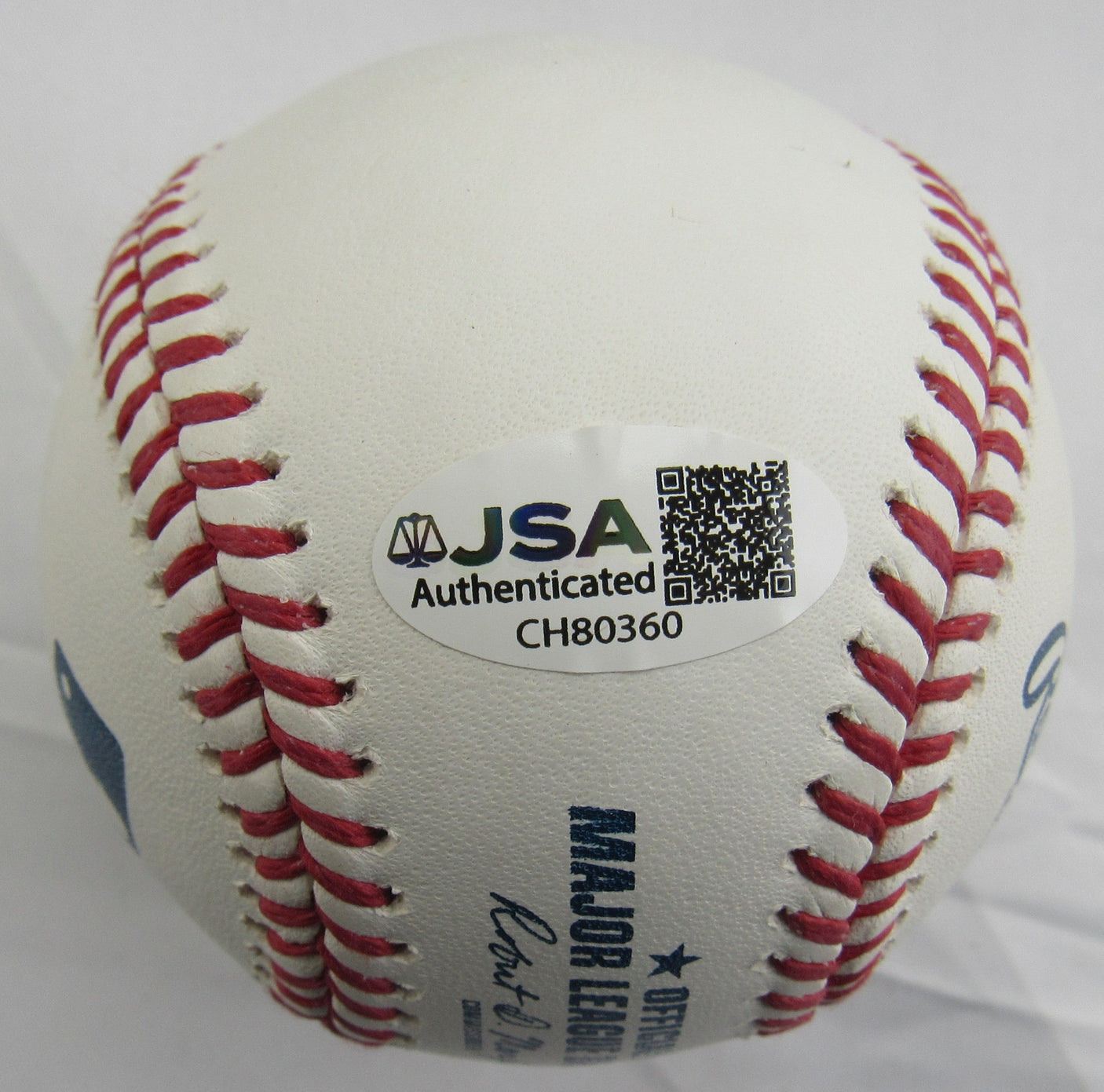 Jasson Dominguez Signed Auto Rawlings Baseball JSA CH80360