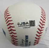Jasson Dominguez Signed Auto Rawlings Baseball JSA CH80360