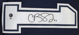 Cole Beasley Authentic Signed Navy Pro Style Jersey Autographed BAS Witnessed