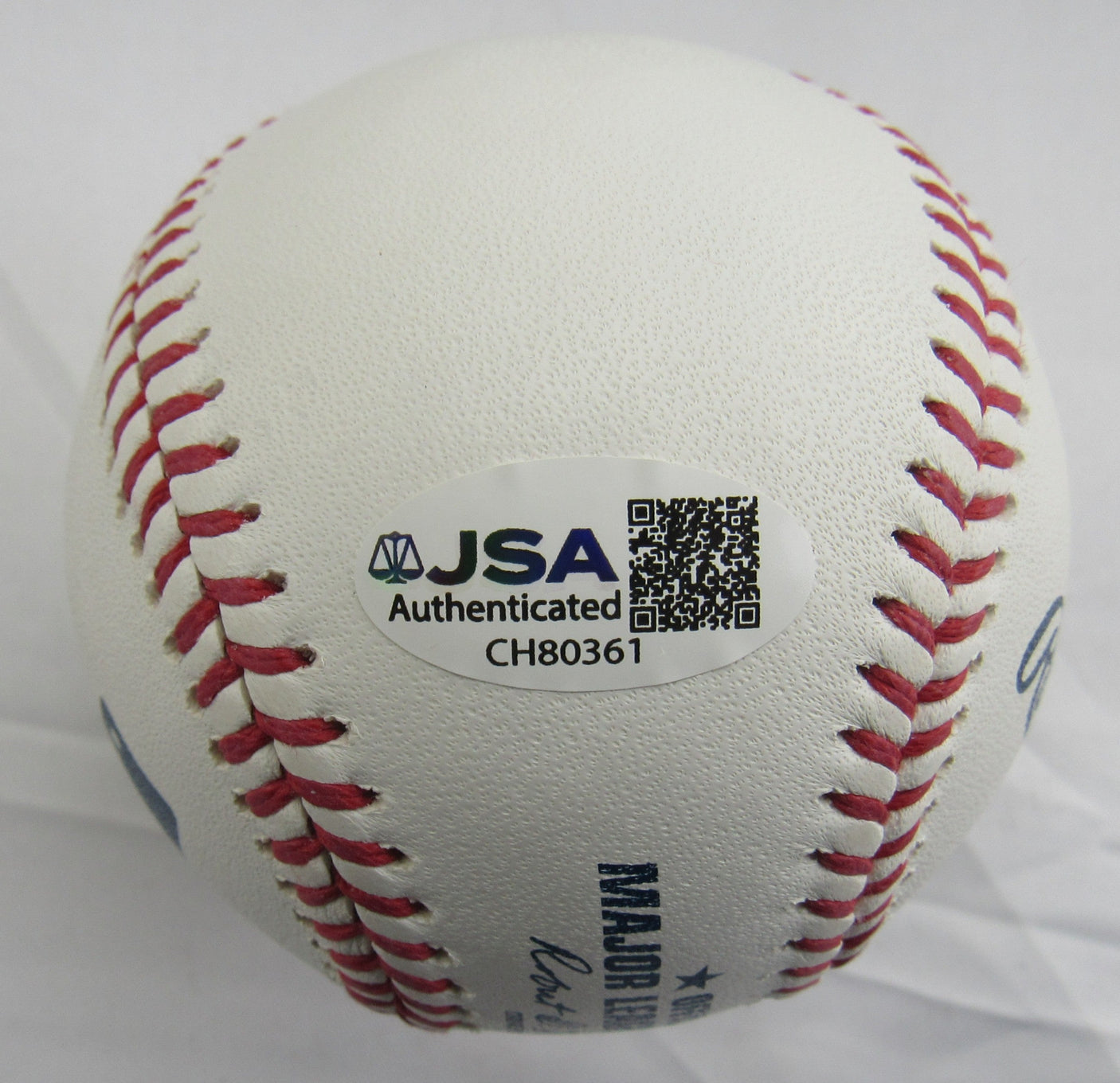 Jasson Dominguez Signed Auto Rawlings Baseball JSA CH80361