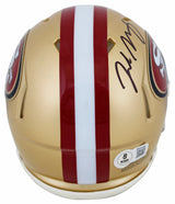 49ers Jake Moody Authentic Signed Speed Mini Helmet W/ Case BAS Witnessed