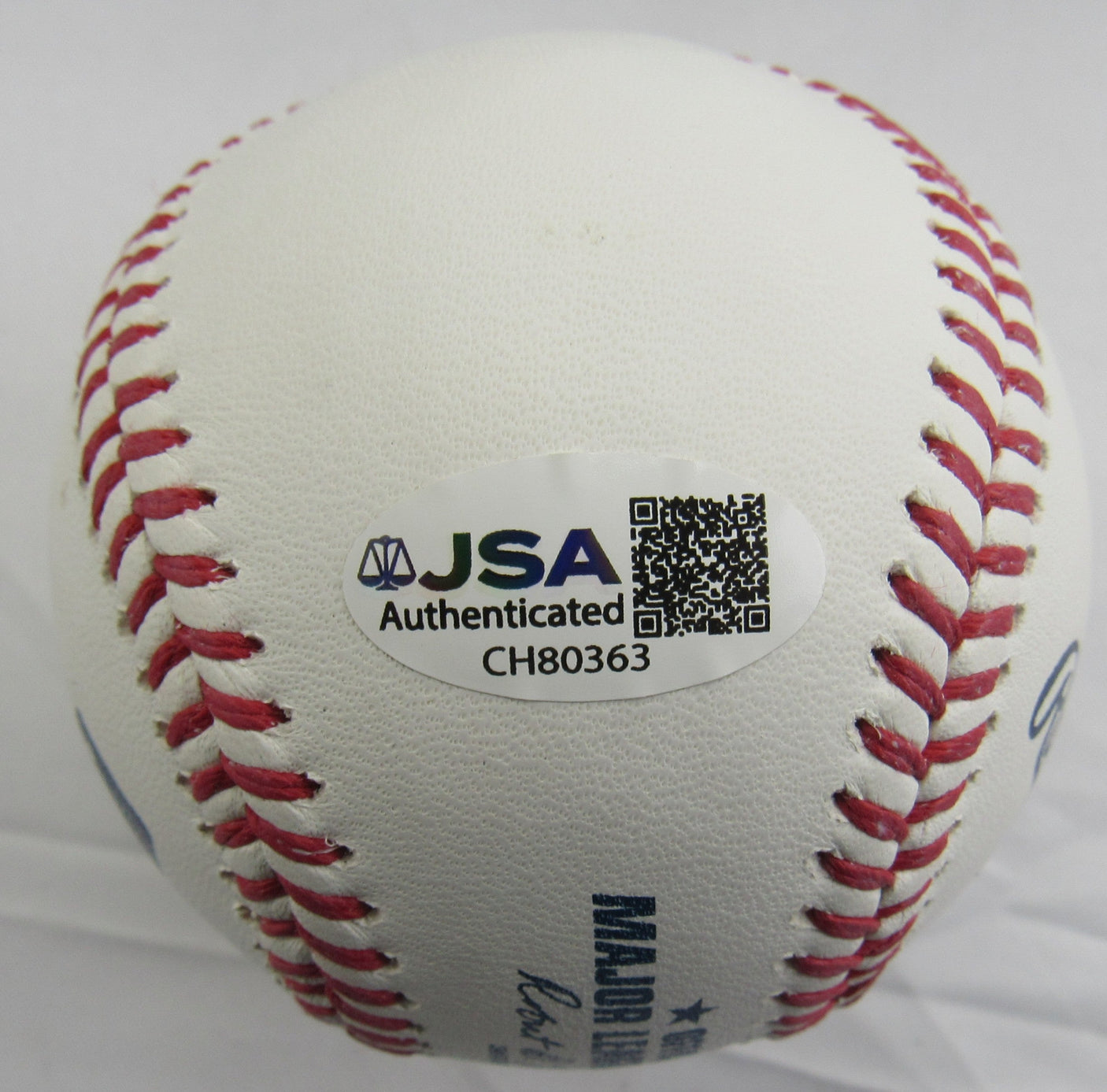 Jasson Dominguez Signed Auto Rawlings Baseball JSA CH80363