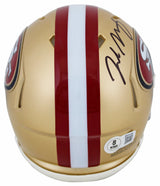 49ers Jake Moody Authentic Signed Speed Mini Helmet Autographed BAS Witnessed