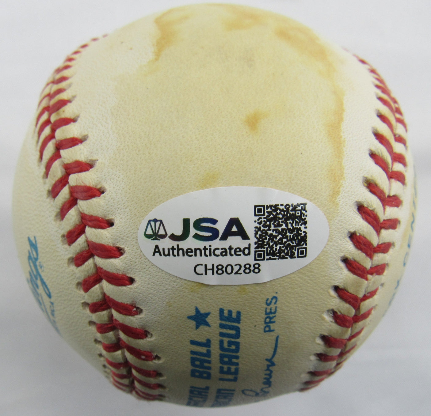 Rollie Fingers Signed Auto Rawlings Baseball JSA CH80288