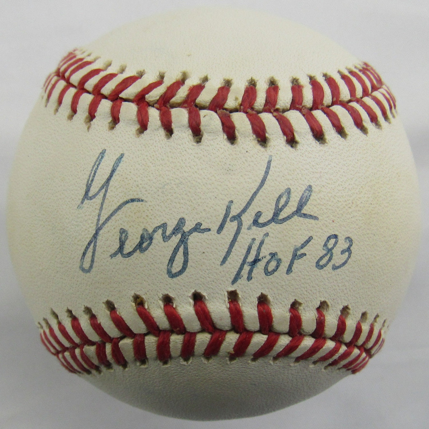 George Kell Signed Auto Rawlings Baseball JSA CH80289