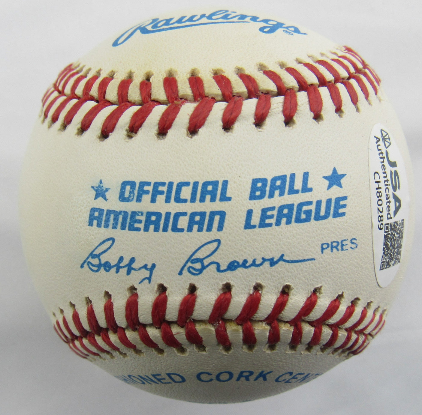 George Kell Signed Auto Rawlings Baseball JSA CH80289