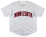 Jim Kaat Authentic Signed White Pinstripe Pro Style Jersey BAS Witnessed