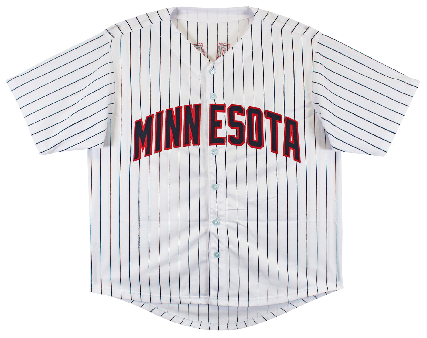 Jim Kaat Authentic Signed White Pinstripe Pro Style Jersey BAS Witnessed