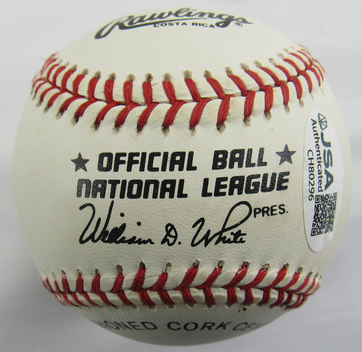 Pete Rose Signed Auto Rawlings Baseball JSA CH80296