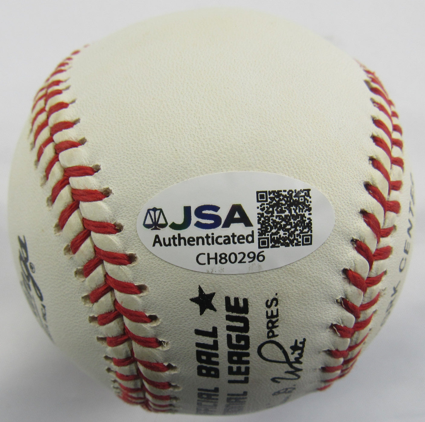 Pete Rose Signed Auto Rawlings Baseball JSA CH80296
